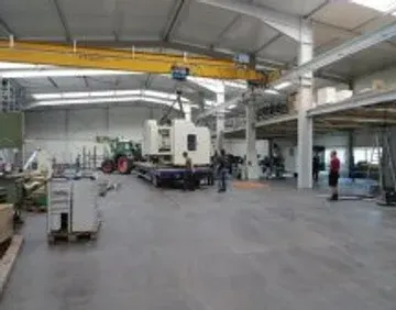 Aufbau im Werk