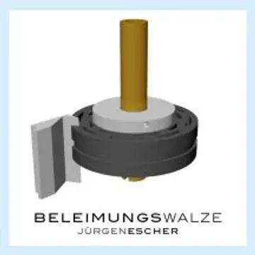 Beleimungswalze